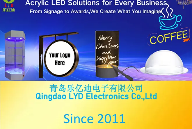 LYD Acrylic Products 2025