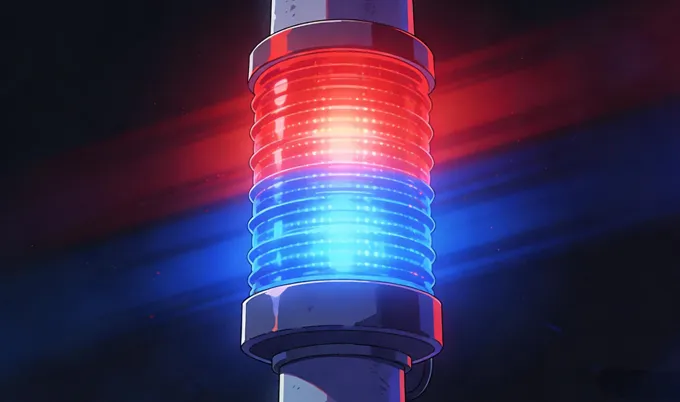 Custom Outdoor Disaster Warning Pole for South Korean Emergency Management