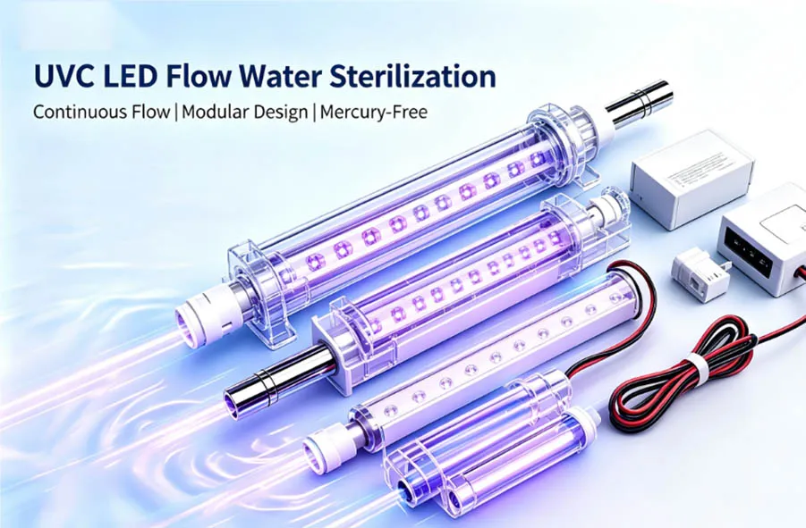 UV LED in Food Processing & Flowing Water Systems: From Static to Dynamic Sterilization